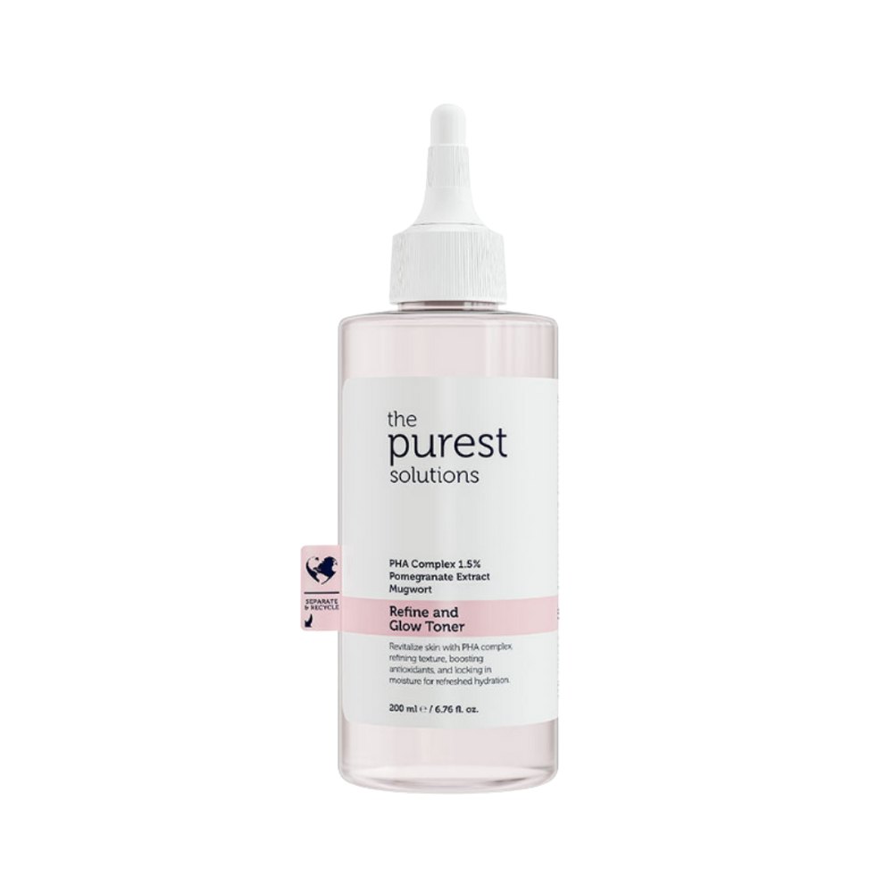 The Purest Refine And Glow Toner - 200ml | ذا بيورست تونر الاضاءة و التقشير اللطيف - 200 مل