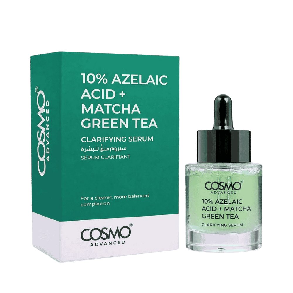 Cosmo 10% Azelaic Acid + Matcha Green Tea - 40ml | كوزمو سيروم حمض الأزليك 10% مع شاي الماتشا الأخضر - 40 مل