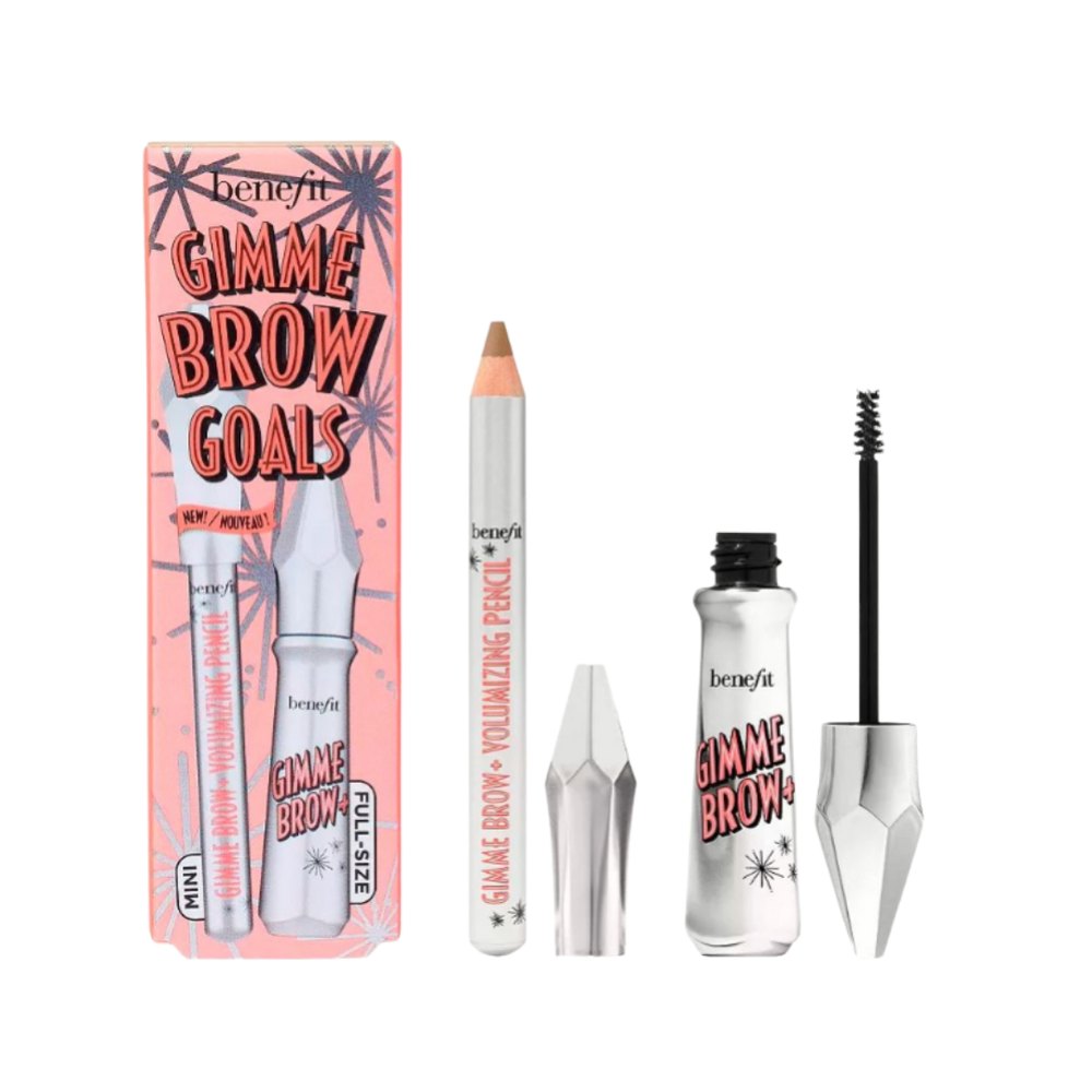 Benefit Gimme Brows Volumizing Pencil - 2pcs | بنفت طقم الحواجب المثالي لمظهر طبيعي وكثيف - 2 قطعة