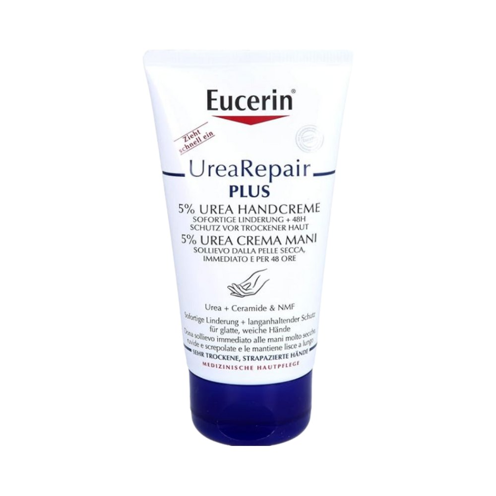 Eucerin Repair Hand Creme with 5% Urea - 75ml | يوسيرين إصلاح كريم اليد مع اليوريا 5 ٪ - 75 مل