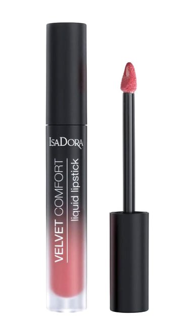 Isadora Velvet Comfort Liquid Lipstick - 4ml | ايزادورا أحمر شفاه مخملي - 4 مل