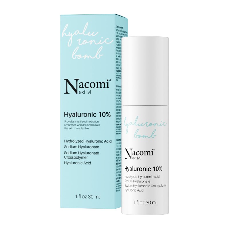 Nacomi Hyaluronic 10% - 30ml | ناكومي سيروم هيالورونيك اسيد 10% - 30 مل