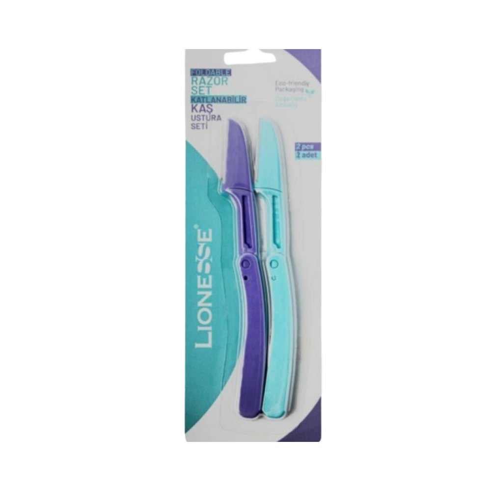 Tarko Foldable Razor 2 Pcs set | تاركو مجموعة شفرات قابلة للطي