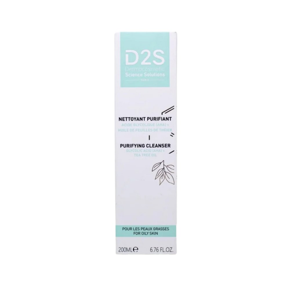 D2S Purifying Cleanser - 200ml | دي تو اس غسول للبشرة الدهنية والمختلطة - 200 مل