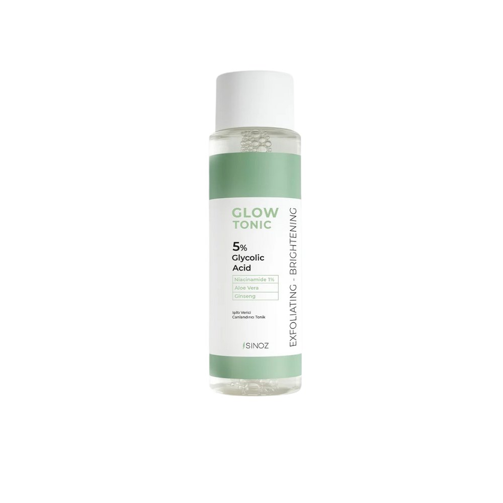 SiNOZ Glow Tonic 5% Glycolic Acid - 200ml | سينوز تونر جليكوليك اسيد 5 % - 200 مل