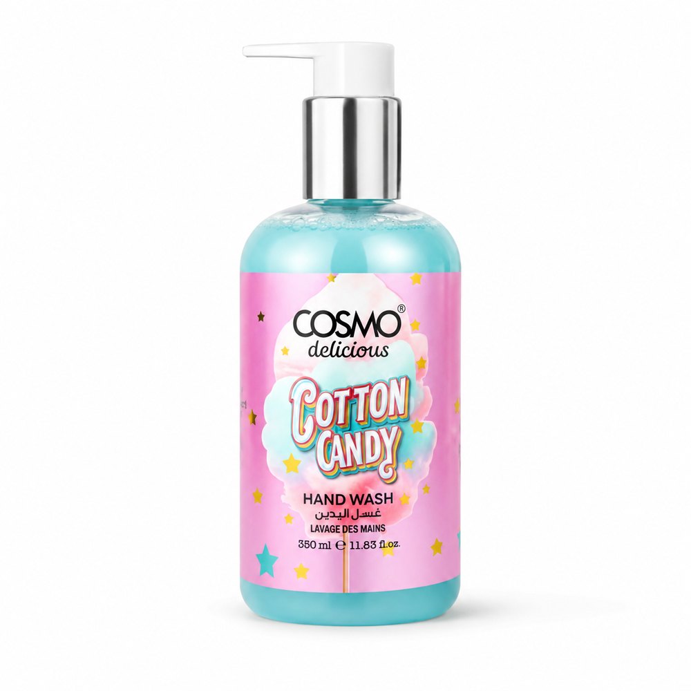 COSMO Cotton Candy Hand Wash - 380ml | كوزمو غسول يدين برائحة حلوى القطن – 380 مل