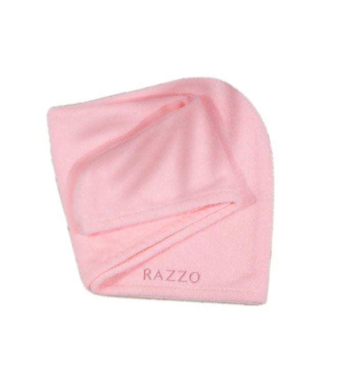 RAZZO Microfiber Towel Pink | رازو منشفة مايكروفايبر للشعر لون زهر
