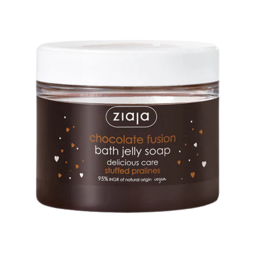 Ziaja Chocolate Fusion Bath Jelly Soap - 260ml | جايا صابونة هلامية للجسم برائحة الشوكولا - 260 مل