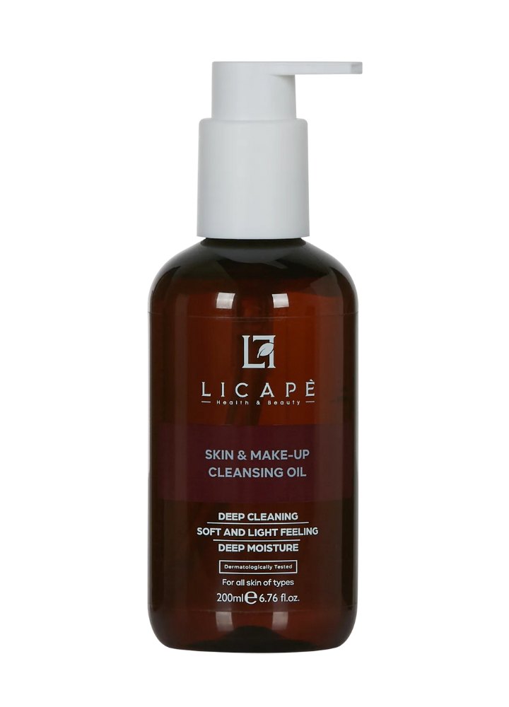 LICAPE Skin & Make Up Cleansing Oil - 200ml | ليكابي غسول زيتي لتنظيف البشرة والمكياج - 200مل