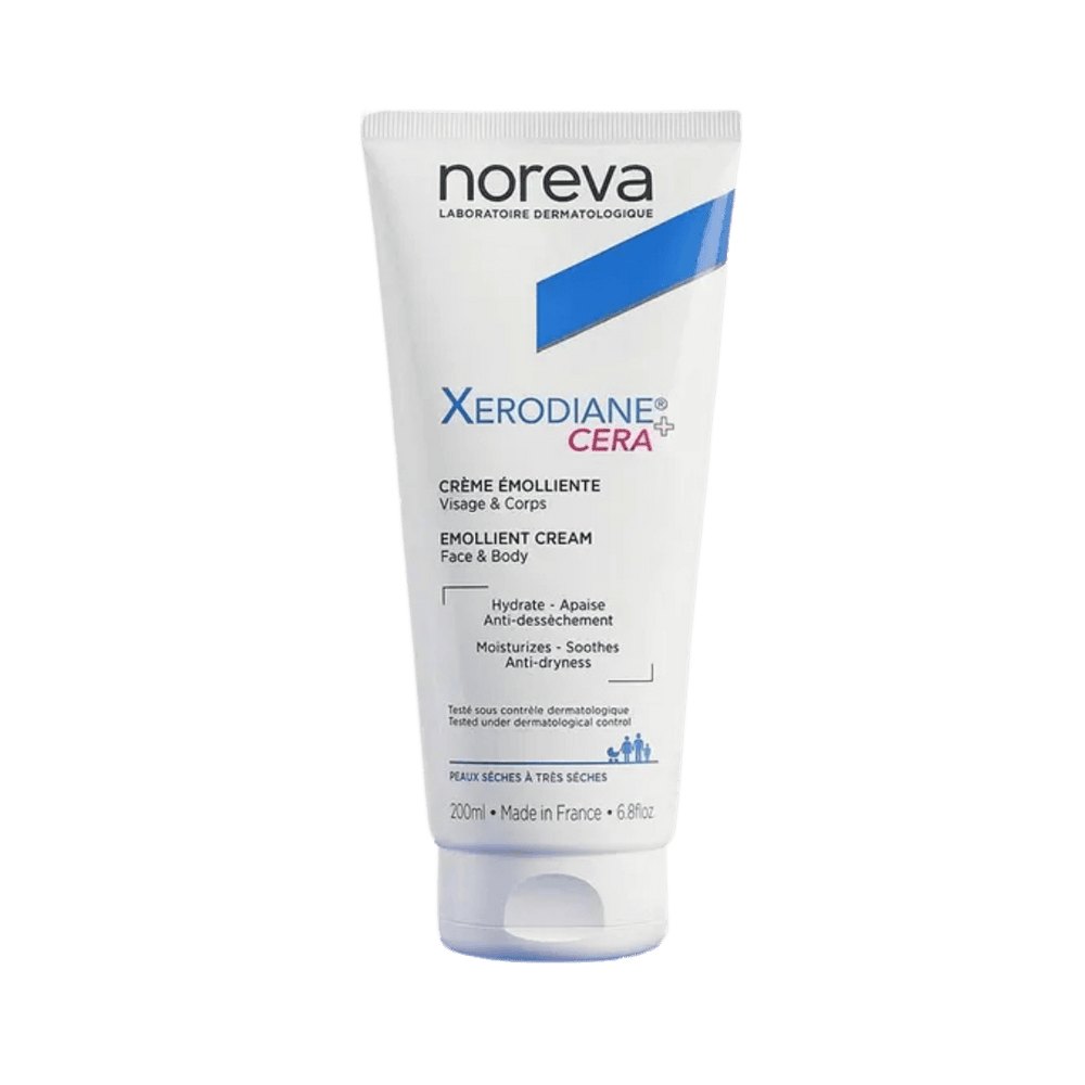 Noreva Xerodiane Cera+ Emollient cream face and body - 200ml |نوريفا كريم مرطب للوجه والجسم - 200مل