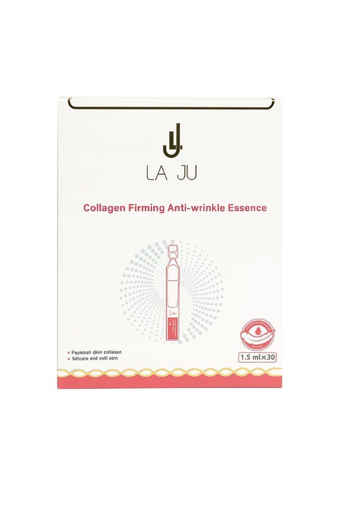 LA JU Collagen Firming Anti wrinkle Essence - 1.5 ml*30 | لا جو سيروم الكولاجين لمحاربة التجاعيد - 1.5 *30 مل