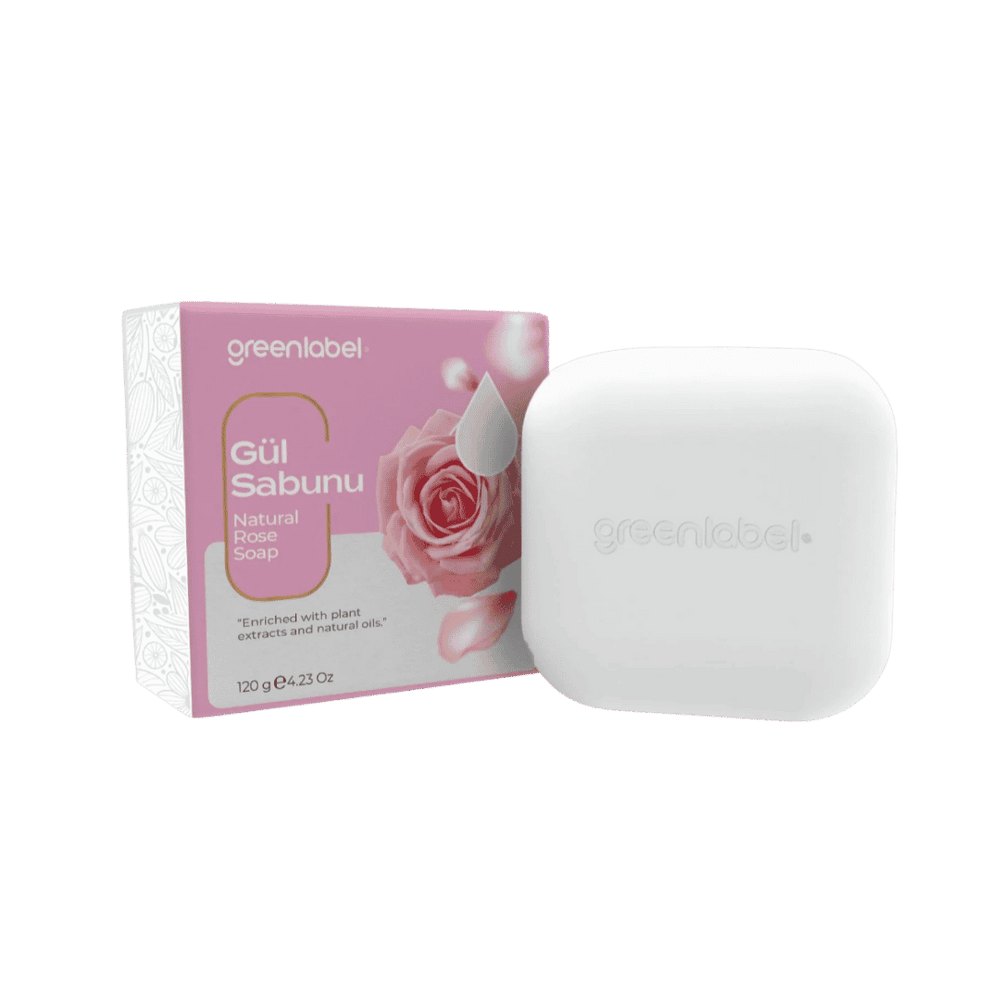 GREENLABEL Gul Sabuna Natural Rose Soap - 120g |غرين لابل صابون الورد الطبيعي - 120 غرام