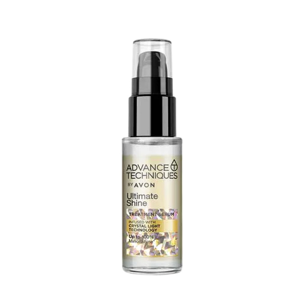 AVON ADVANCE TECHNIQUES ULTIMATE SHINE TREATMENT HAIR SERUM - 30ml | افون سيروم معالج للشعر - 30مل