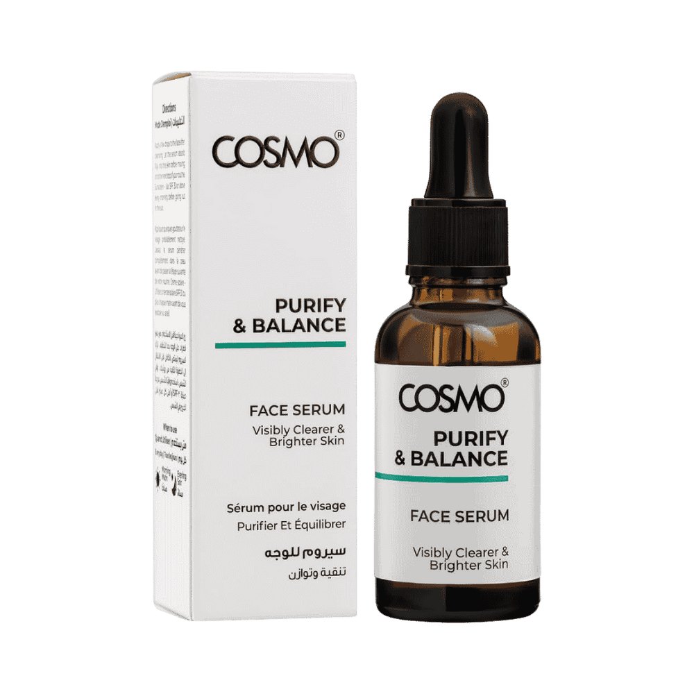 COSMO PURIFY & BALANCE FACE SERUM - 30ml | كوزمو سيروم لتنقية الوجه - 30 مل