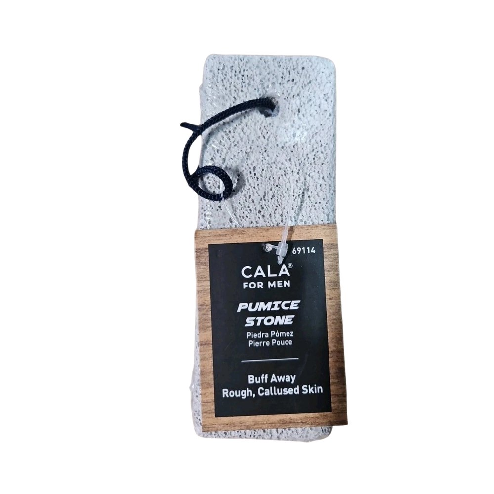 Cala For Men Pumice Stone Buff Away Rough Callused Skin | كالا للرجال حجر خفاف لإزالة الجلد الخشن