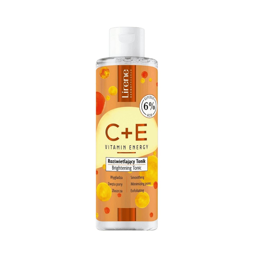 Lirene C+E Vitamin Energy exfoliating tonic - 200ml | ليرين تونر فيتامين سي + إي - 200مل
