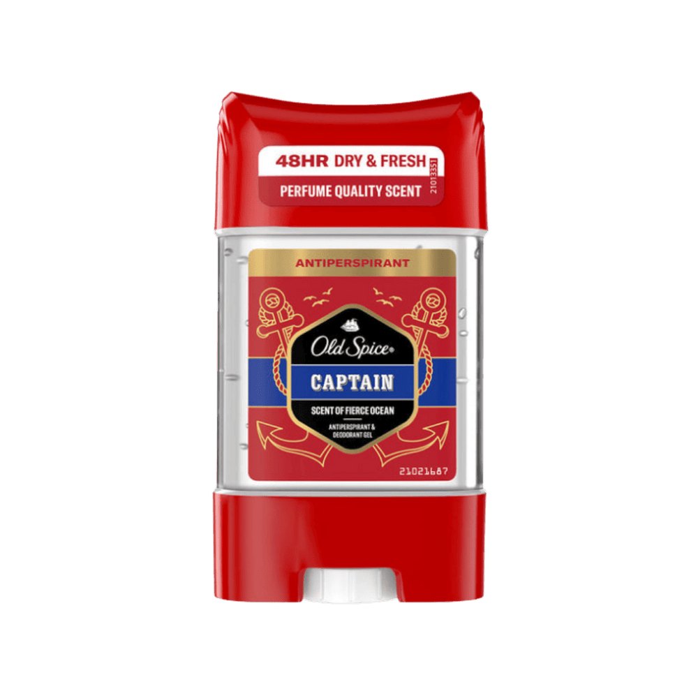 OLD SPICE Captain Antiperspirant & Deodorant Gel - 70ml | أولد سبايس مزيل عرق كابتن - 70مل