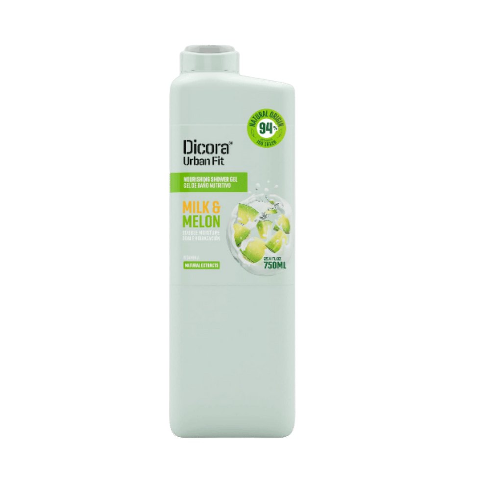 Dicora Nourishing Shower Gel Milk & Melon - 750ml | ديكورا شاور جيل بالحليب والبطيخ - 750 مل