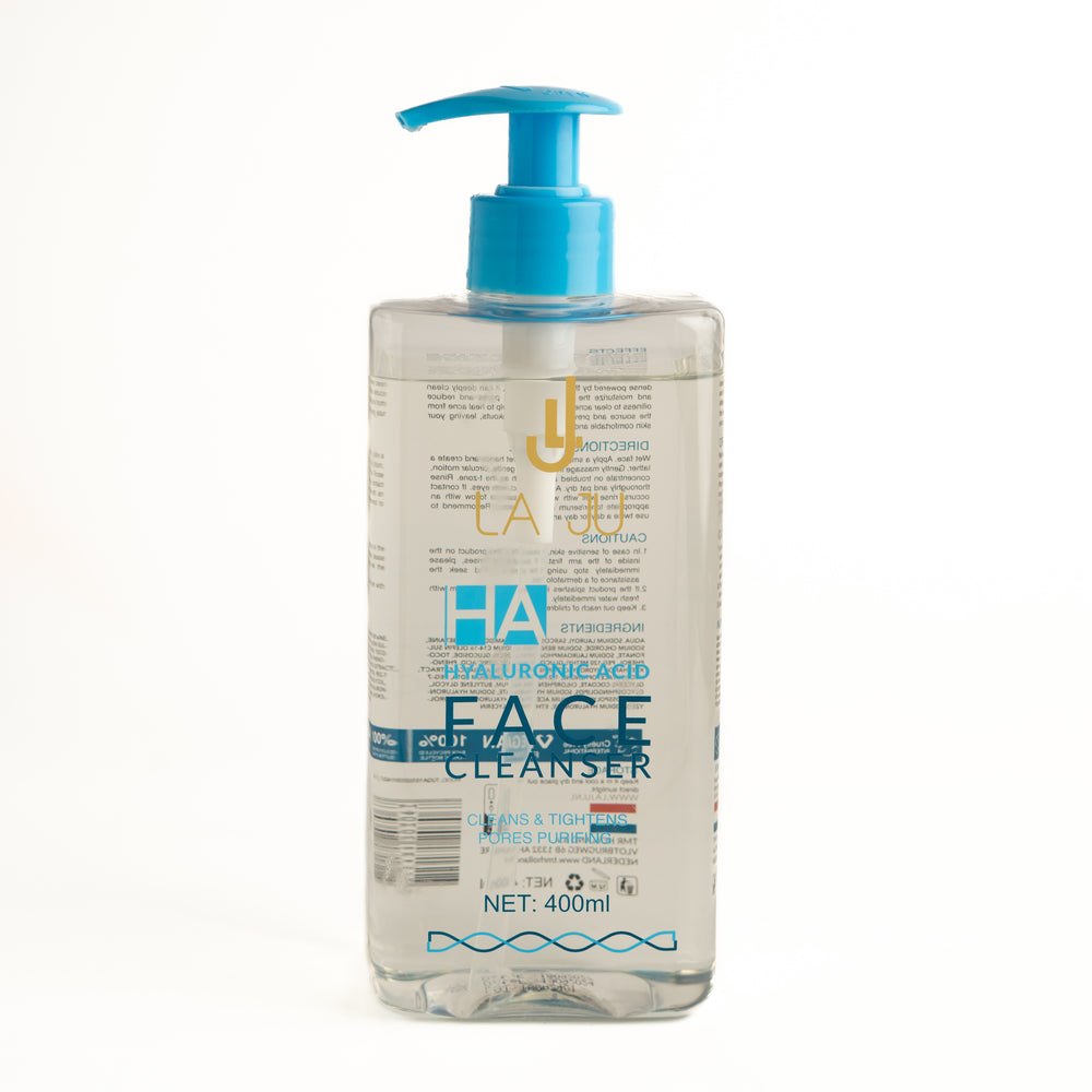 LA JU Hyaluronic Acid Face Cleanser - 400ml | لا جو غسول هيالورونيك اسيد للوجه - 400 مل