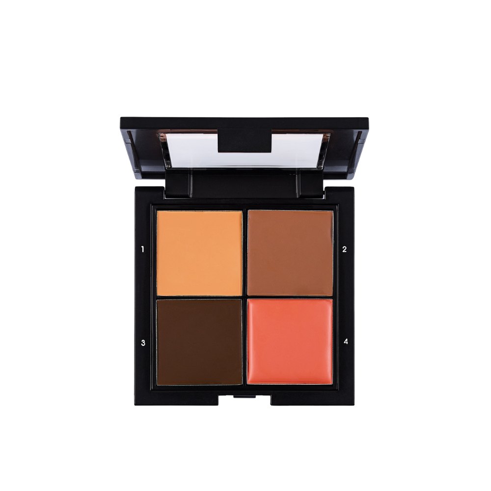 Flormar Contour Palette 004 Dark - 10g | فلورمار باليت كونتور لون 004 - 10 غرام