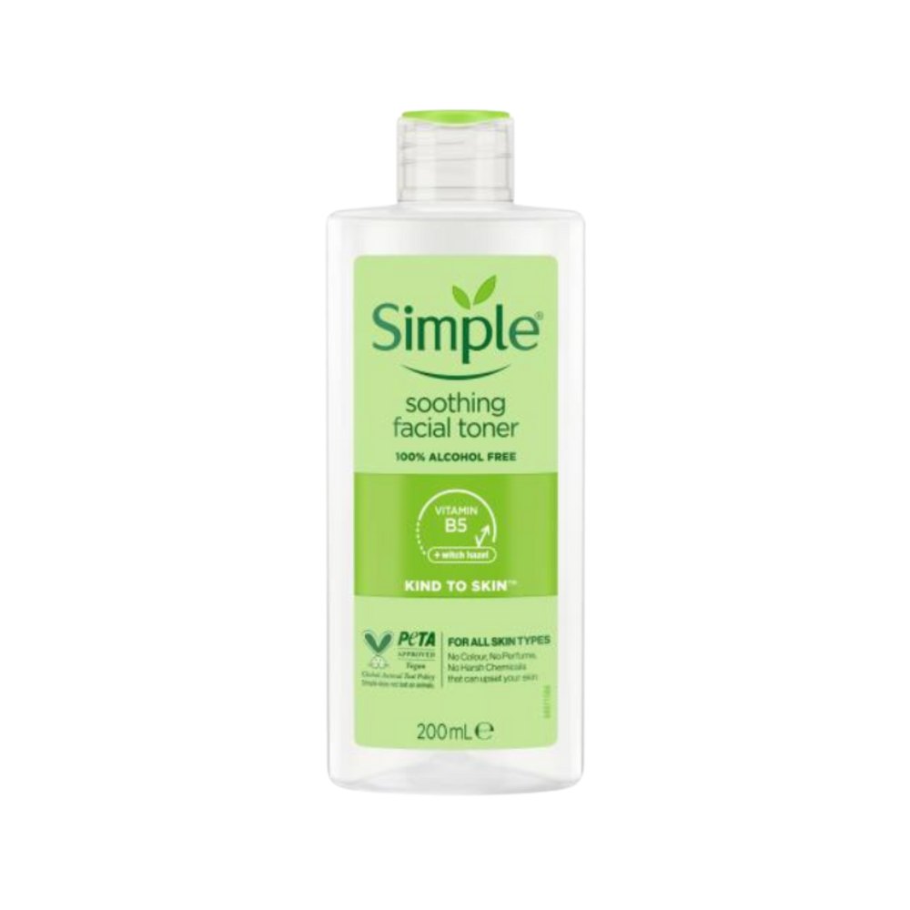 Simple Kind to Skin Soothing Facial Toner - 200ml | سمبل تونر ترطيب الوجه - 200 مل