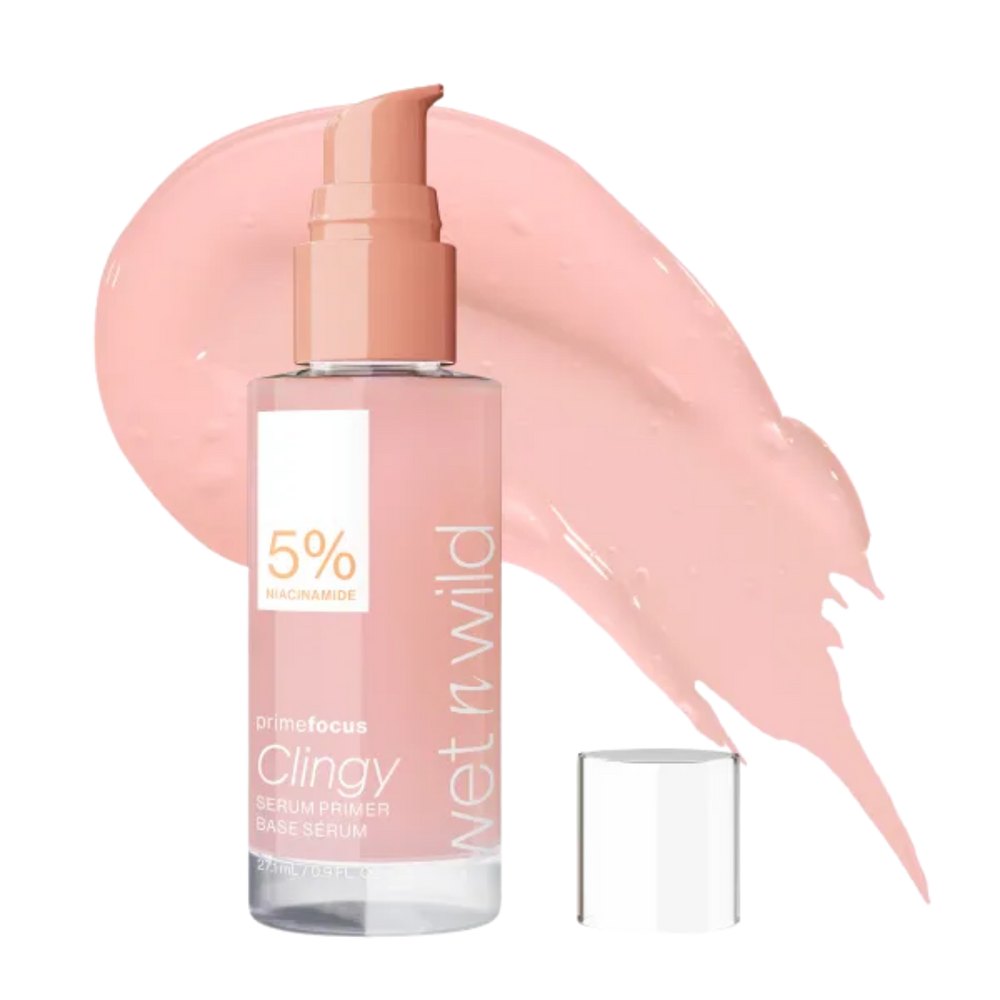 Wet n wild primefocus Clingy Serum primer - 27ml | ويت ان وايلد برايمر برايمر سيروم - 27 مل