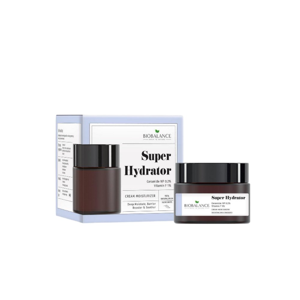 Bio Balance Super Hydrator Moisturizing Face Cream With Ceramides And Vitamin F - 50ml | بايو بالانس كريم مرطب للبشرة بالسيراميدات - 50 مل