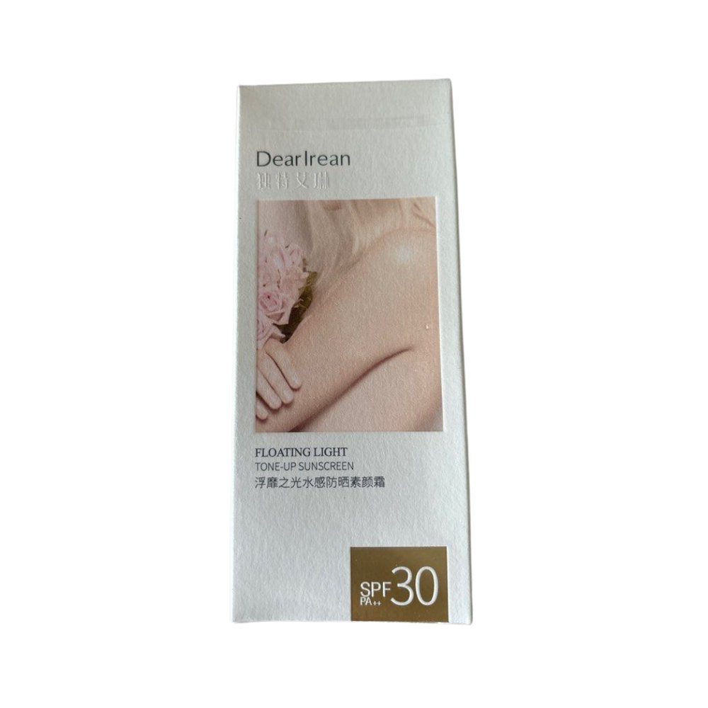 DearIrean Floating Light Tone-Up Sunscreen, SPF30 -115ml | ديرايرين واقي شمسي مع عامل حماية 30 -115 مل