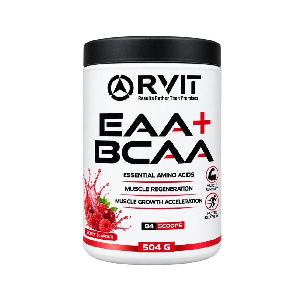 Rvit Eaa+ Bcaa 84 Scoops - 504g - 504g | ارفيت EAA + BCAA - 84 حصة - 504 غ