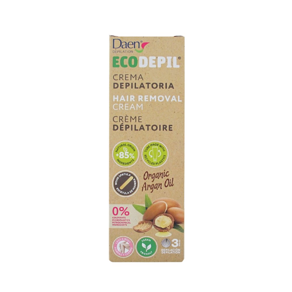 Daen Hair Removal cream body Organic Argan Ecodepil - 100ml | داين كريم إزالة الشعر إيكوديبيل - 100مل