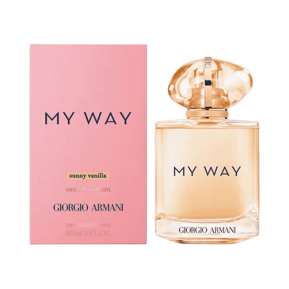 Giorgio Armani My Way Sunny Vanilla EDP 90ml | جورجيو ارماني عطر ماي واي ساني فانيلا للنساء 90 مل