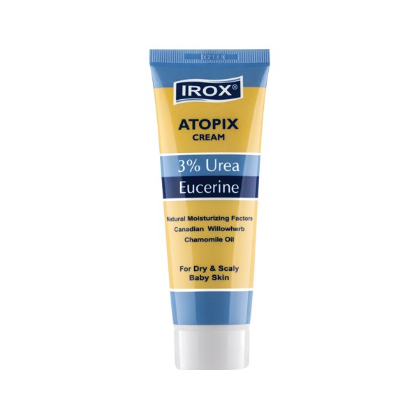 Irox Baby Cream Atopix Eucerine 3%Urea - 75g | ايروكس كريم ب 3% يوريا مصمم للعناية ببشرة الأطفال - 75 غرام