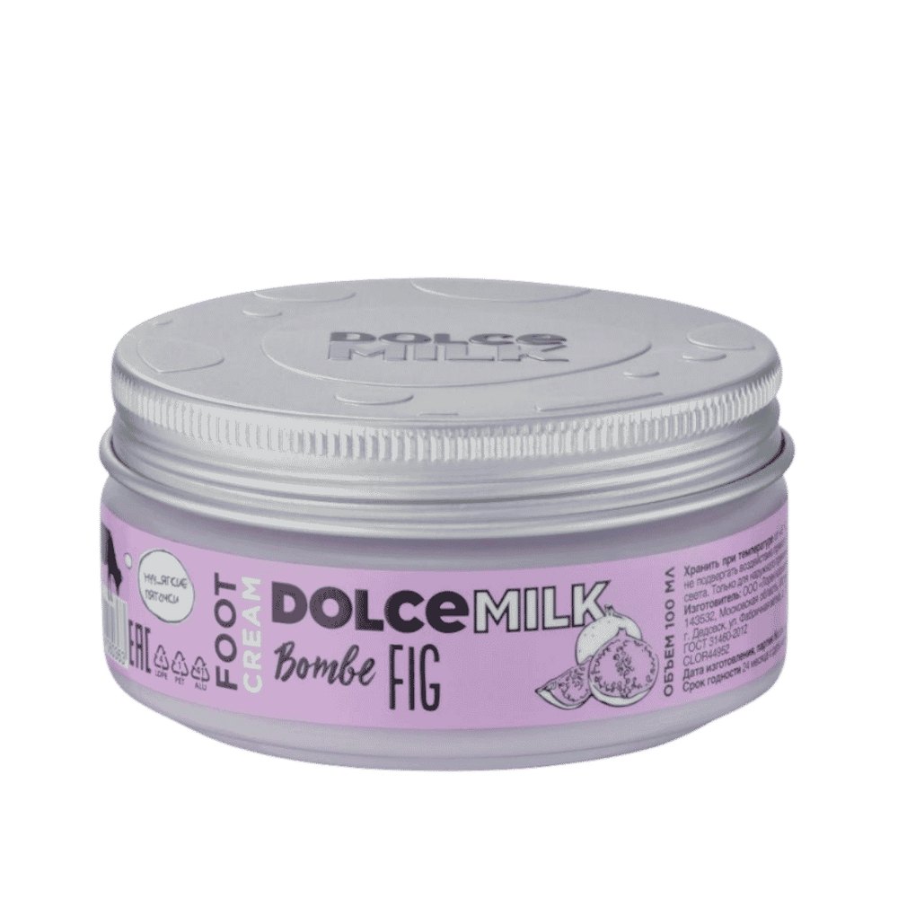 DOLCE MILK Foot Cream Bombe Fig - 100ml | دولتشي ميلك كريم قدم بومب فيغ - 100مل