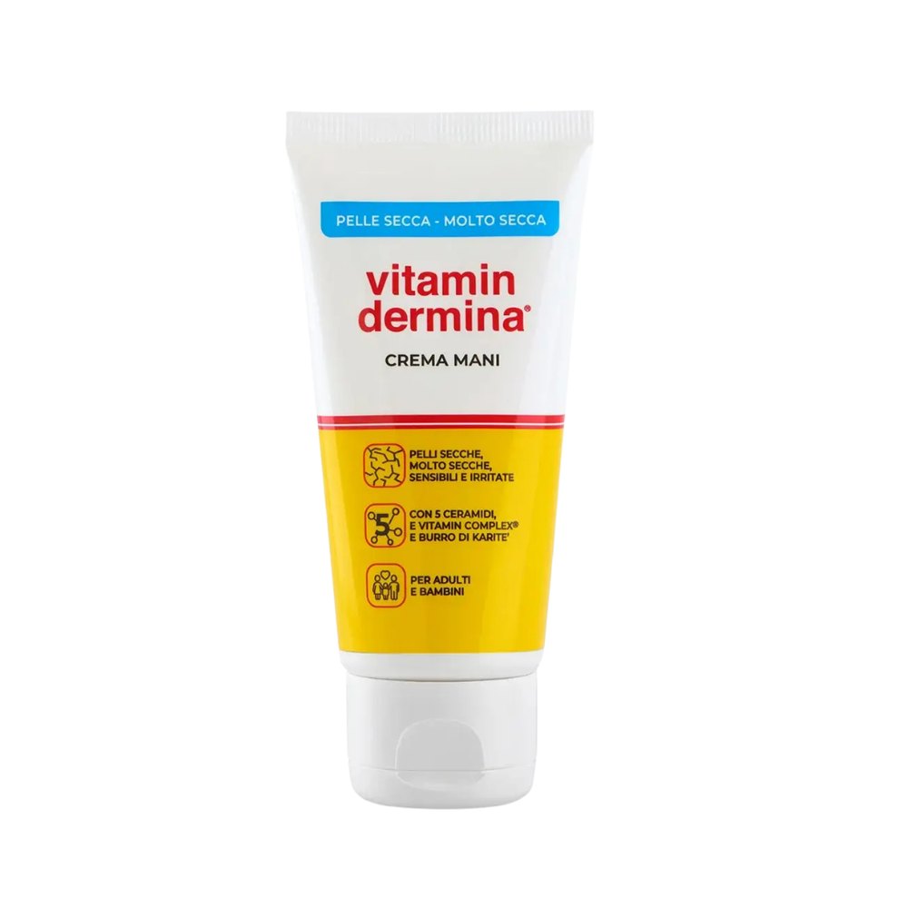 Vitamin dermina Crema Mani - 50ml | فيتامين ديرمينا كريم مرطب لليدين – 50 مل