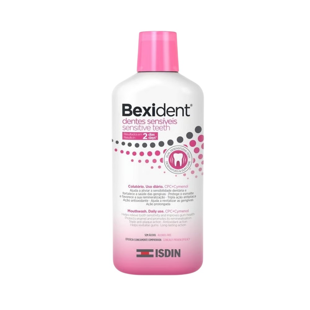 Isdin Bexident Sensitive Teeth Mouthwash - 500ml | ازدن غسول للفم للأسنان الحساسة - 500 مل