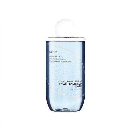 ISNTREE Ultra-Low Molecular Hyaluronic Acid Toner - 300ml | إيسنتري تونر هيالورونيك اسيد - 300 مل
