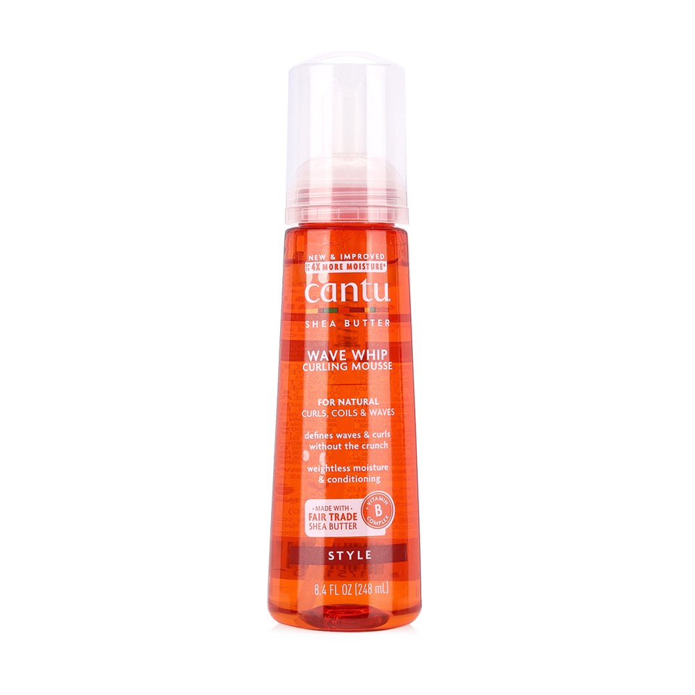 Cantu Natural Hair Wave Whip Curling Mousse - 250ml | كانتو موس للشعر الكيرلي - 250 مل