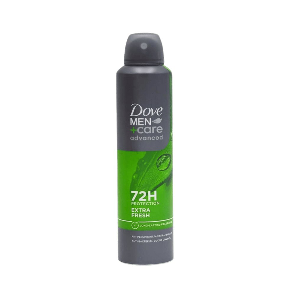 DOVE MEN+CARE Advanced 72H Extra Fresh Anti-Perspirant Spray - 250ml | دوف مزيل تعرق بخاخ للرجال - 250 مل