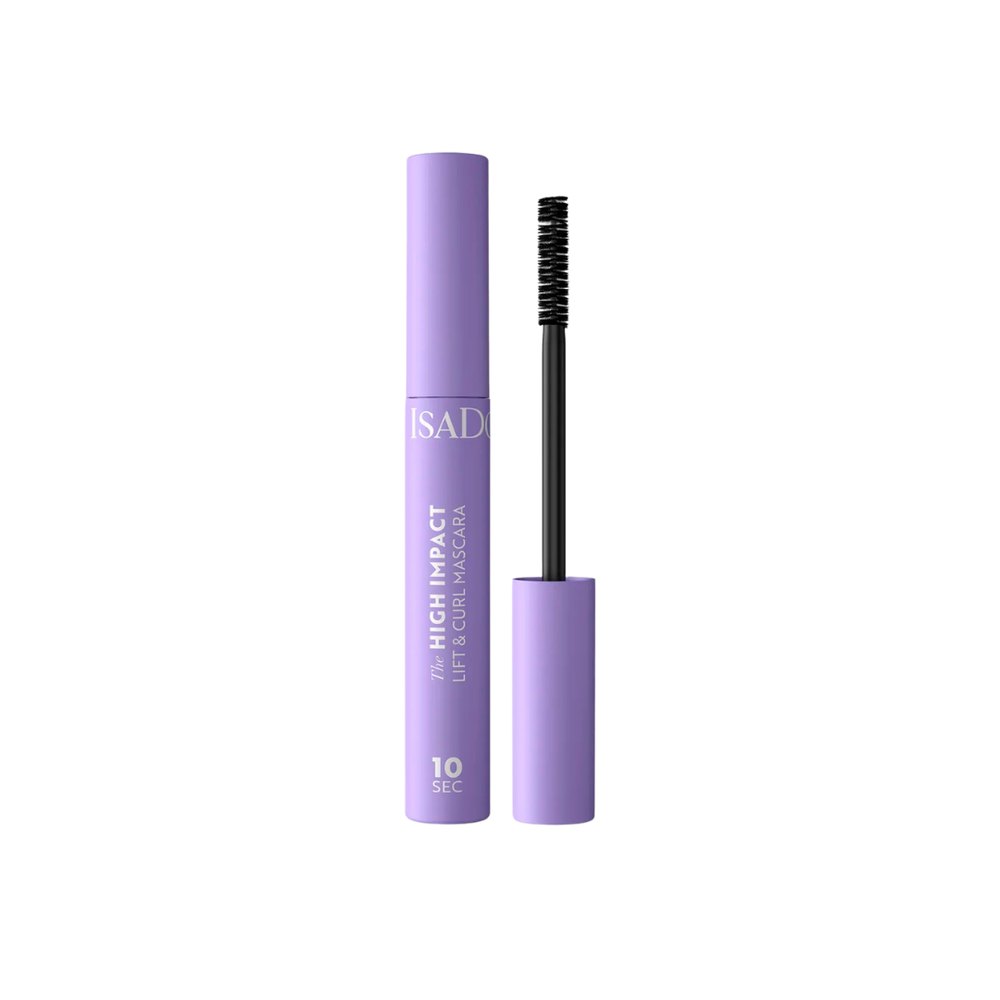 IsaDora The High Impact Lift & Curl Mascara Black - 9ml | ايزادورا ماسكارا هاي إمباكت ليفت آند كيرل - 9مل