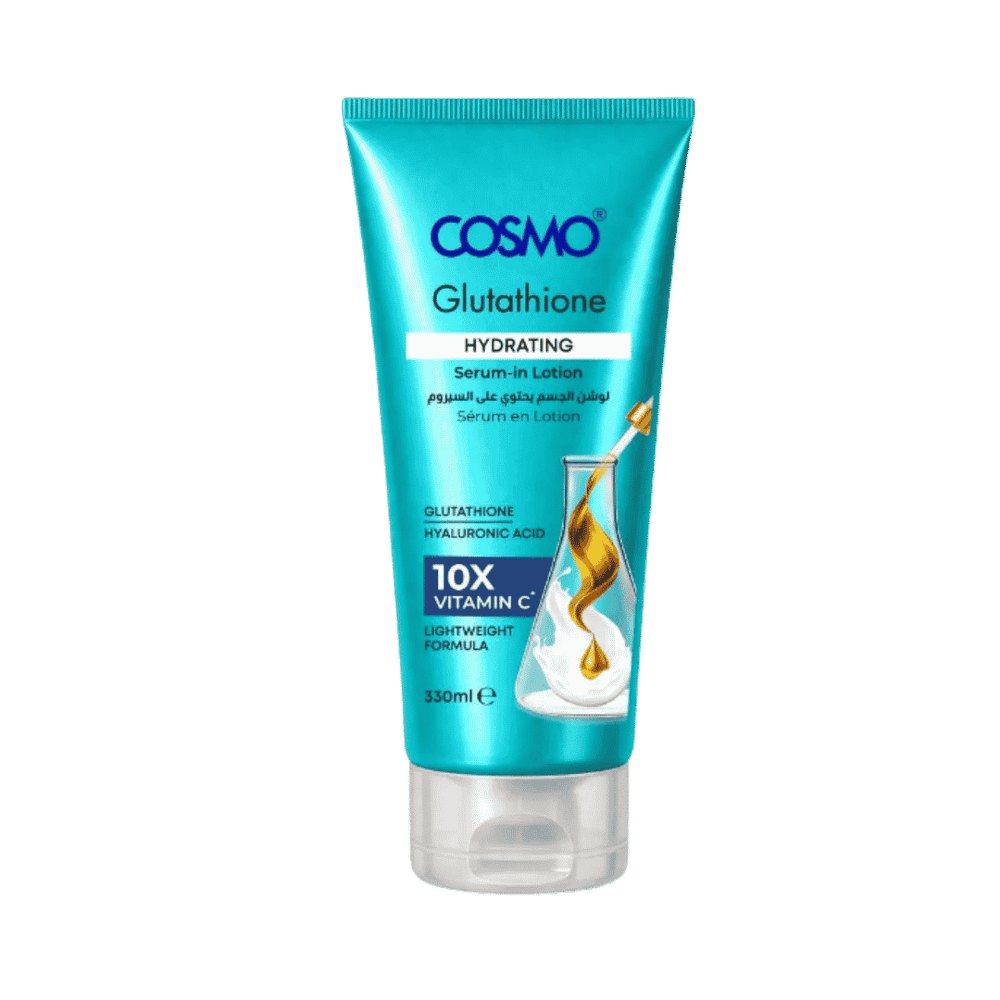 COSMO COSMETICS BODY SERUM IN LOTION HYDRATING - 330ml | كوزمو كوزمتكس لوشن جسم سيروم مرطب - 330 مل