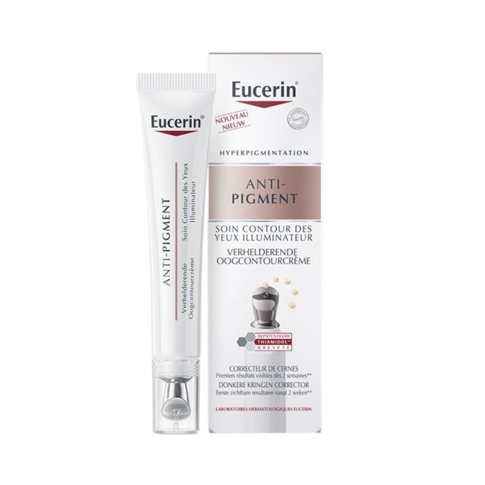 Eucerin Anti-Pigment Soin Contour des Yeux Illuminateur - 15ml | يوسيرين كريم تصحيح الهالات السوداء - 15مل