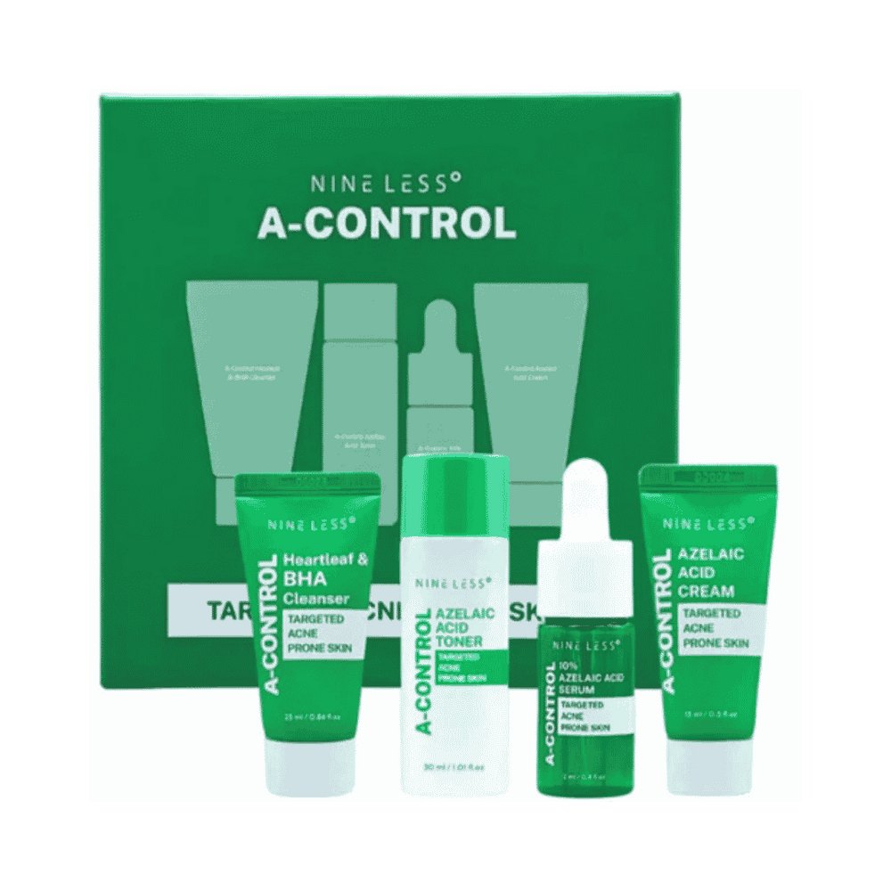 NINE LESS A-Control targeted acne prone skin | ناين ليس مجموعة للبشرة المعرضة لحب الشباب