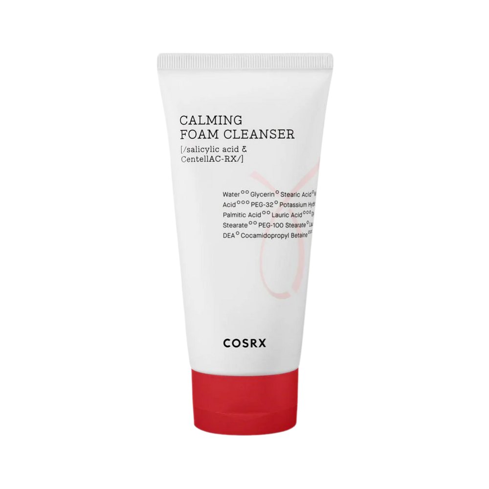 COSRX AC Collection Calming Foam - Gentle Face Wash - 150ml | كوزركس غسول رغوي لطيف للبشرة الدهنية والمختلطة - 150 مل