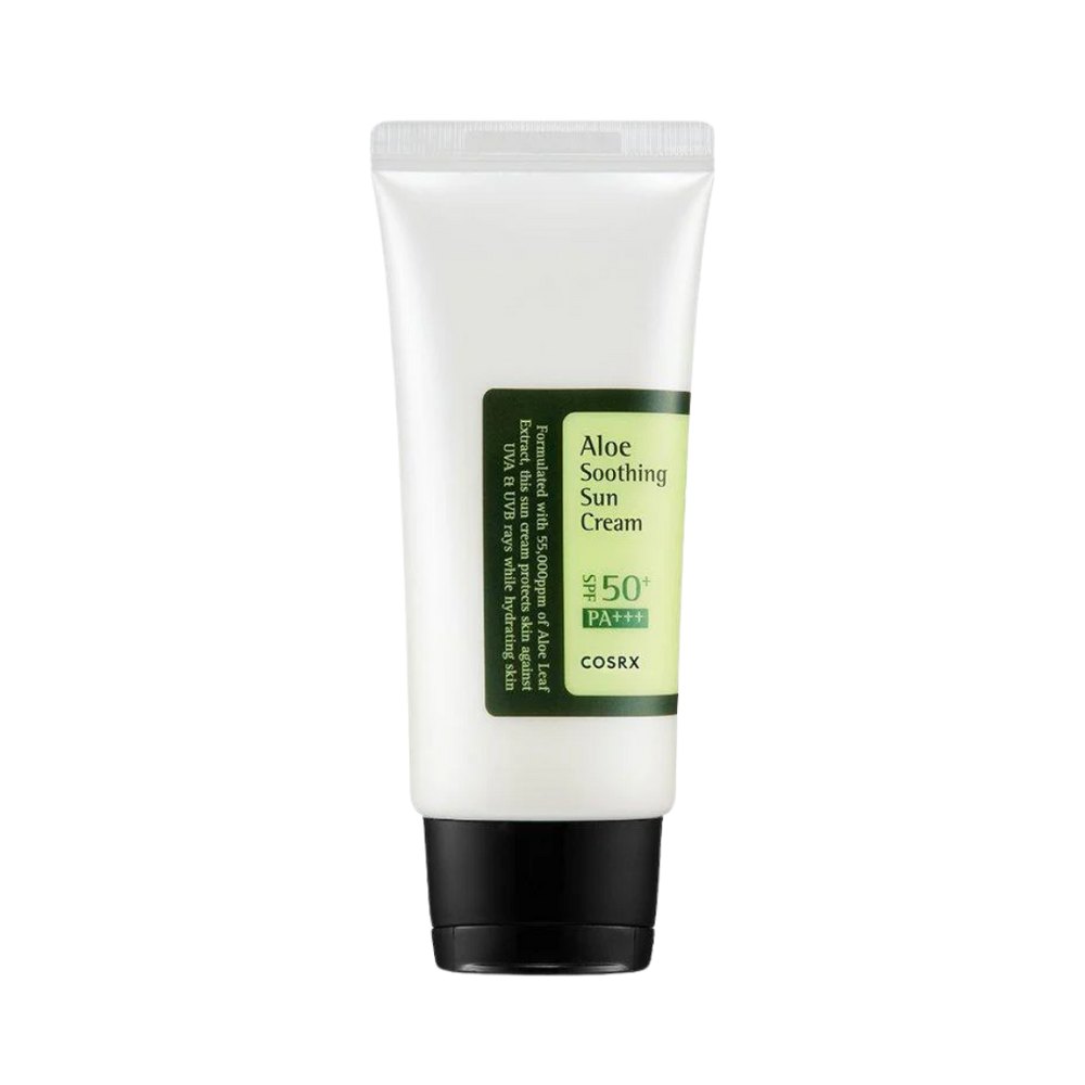 Cosrx Aloe Soothing Sun Cream SPF50 PA+++ - 50ml | كوزركس واقي شمس و مهدئ للبشرة Spf50 - 50 مل