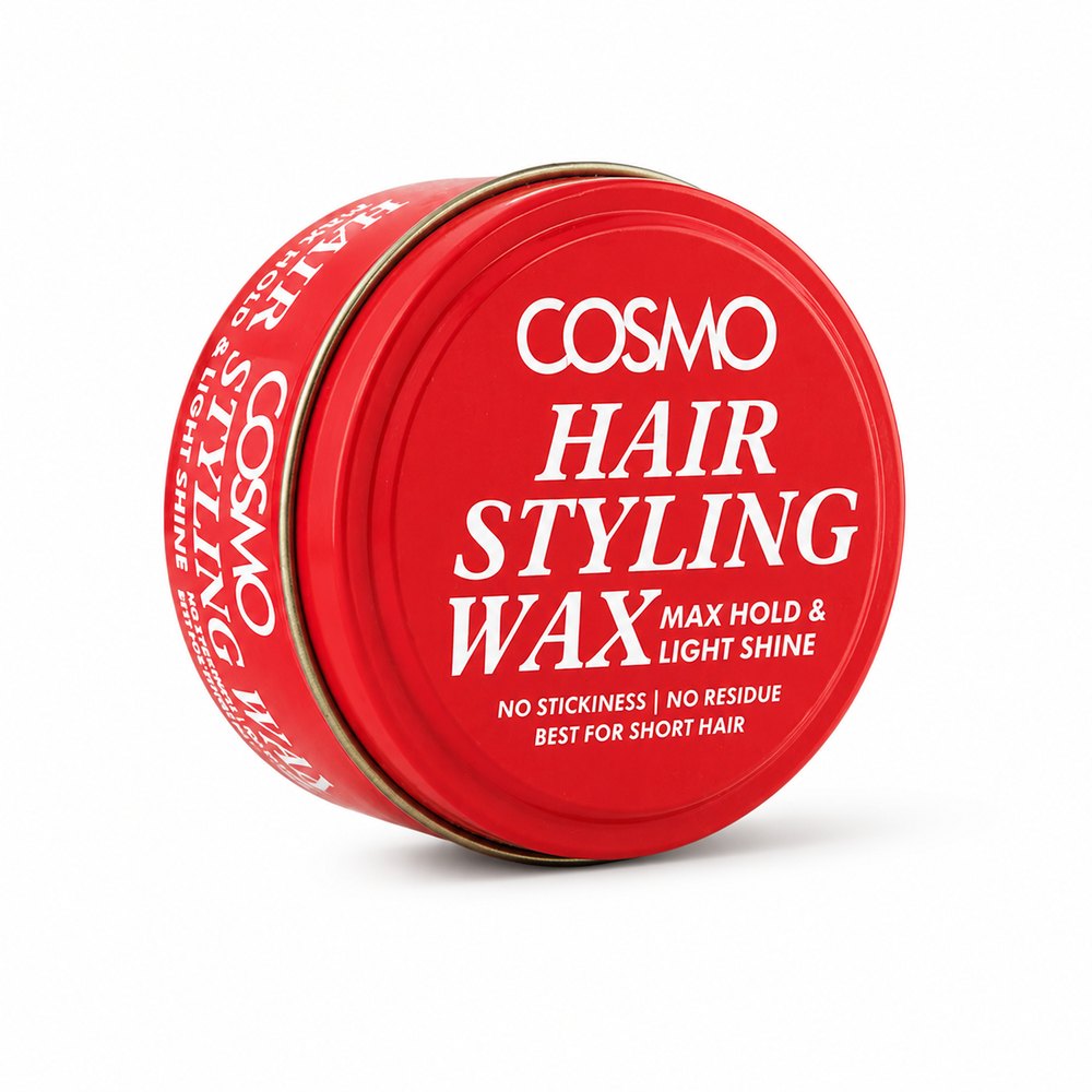 COSMO Hair Styling Wax Max Hold Light Shine - 100g | كوزمو واكس تصفيف الشعر – 100 غرام