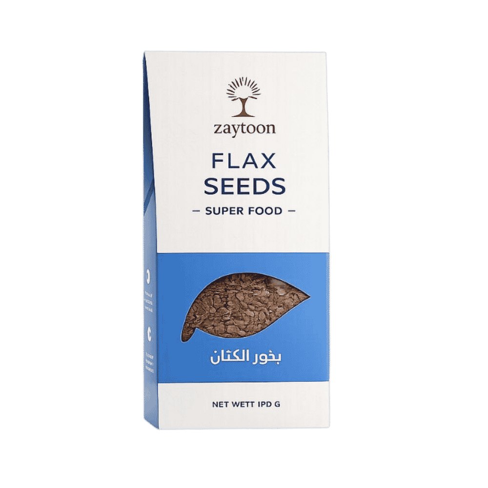 Zaytoon Flax Seeds Super Food - 150g | زيتون بذور الكتان الطبيعية - 150 غ