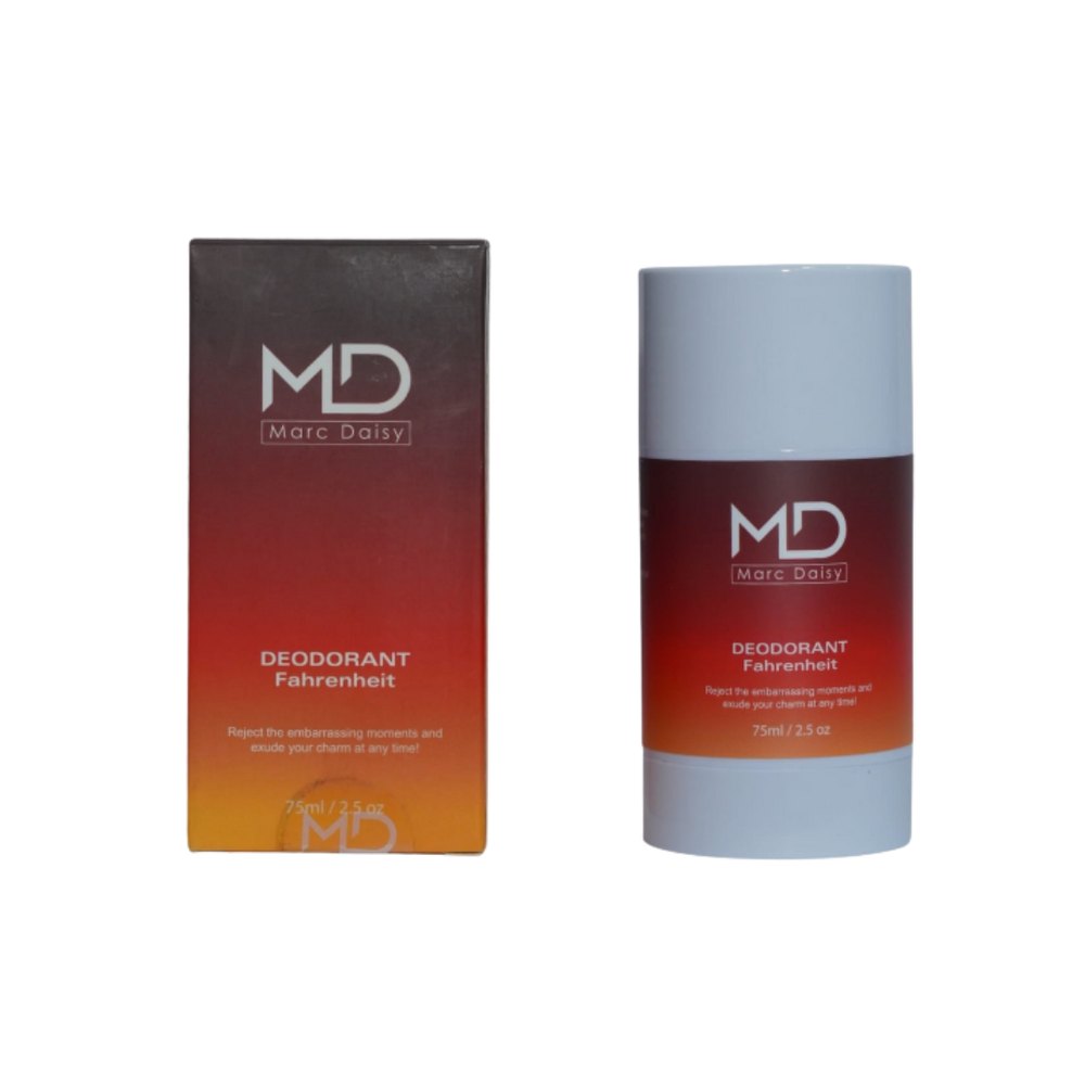 Marc Daisy MD Deodorant Fahrenheit - 75ml | مارك ديزي مزيل تعرق ستيك للرجال فهرنهايت - 75 مل