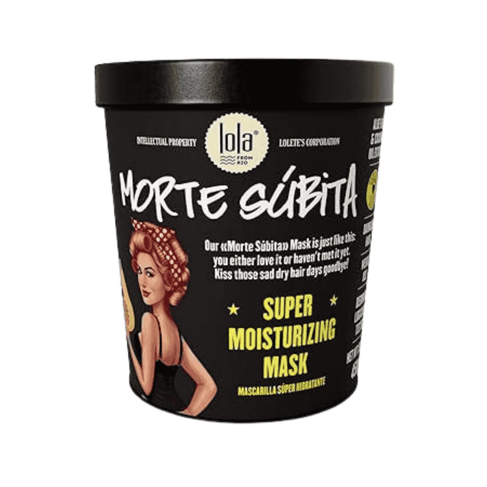 Lola from Rio Morte Súbita Super Moisturizing Hair Mask - 450g | لولا فروم ريو ماسك ترطيب فائق للشعر مورت سوبتا - 450 غ