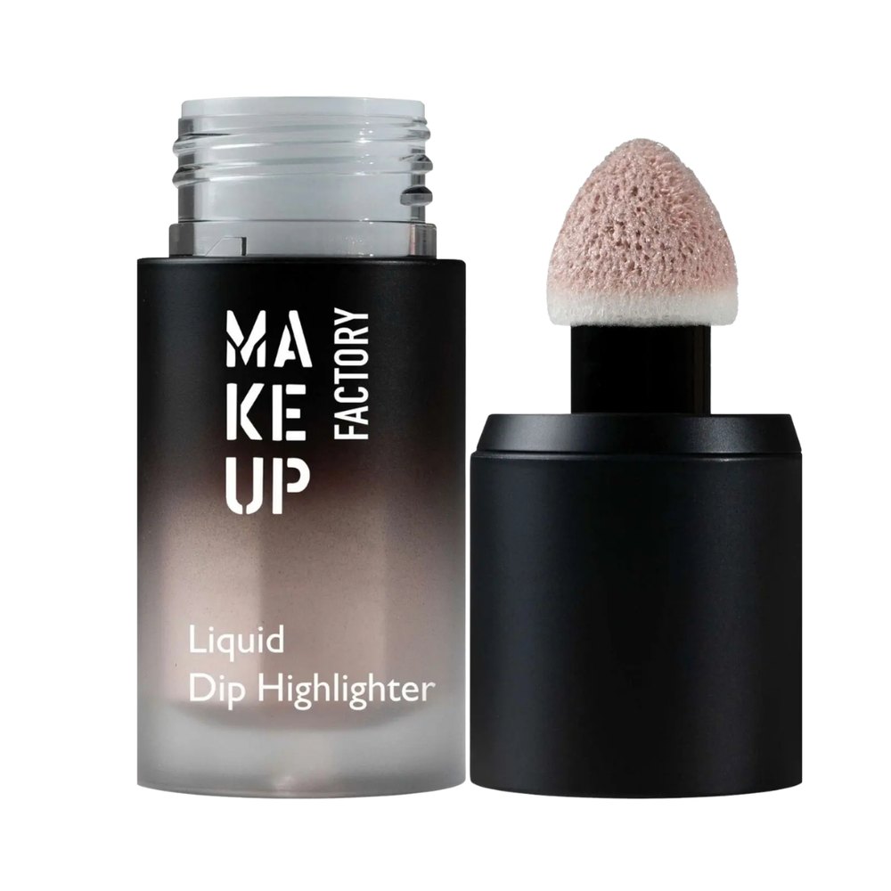 MAKE UP FACTORY Liquid Dip Highlighter - 5g |ميكاب فاكتوري هايلايتر سائل ليكويد ديب – 5 غرام