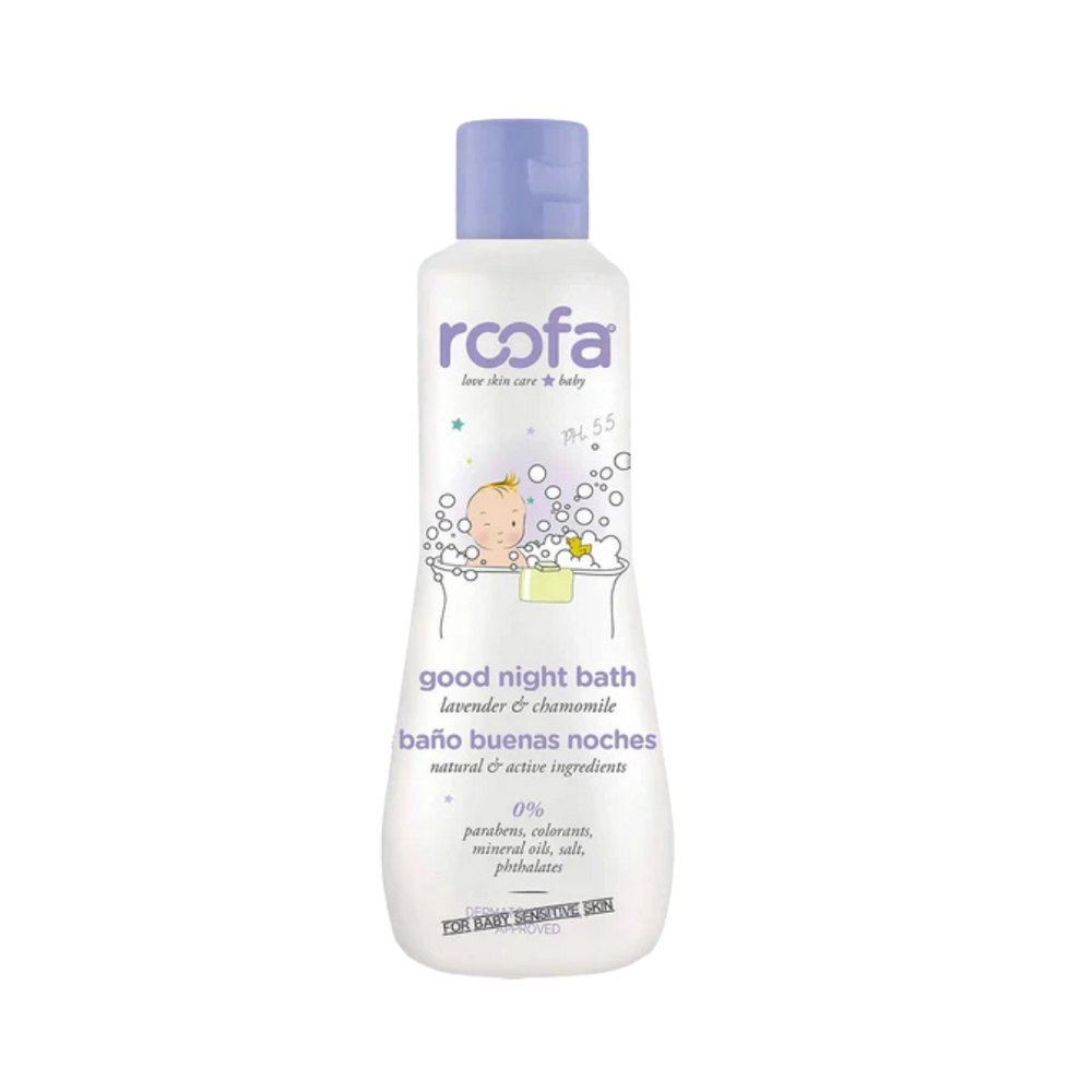 roofa Good Night Bath Gel Lavander - 200ml | روفا جل الاستحمام للأطفال باللافندر - 200 مل